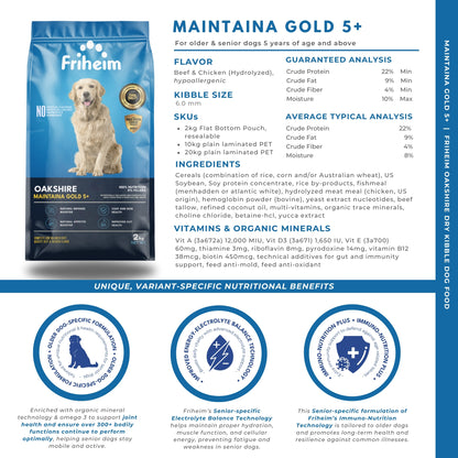 Oakshire Maintaina Gold 5+ (2kg)