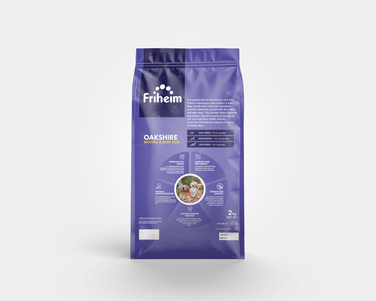 Oakshire Mother & Baby Dog (2kg)