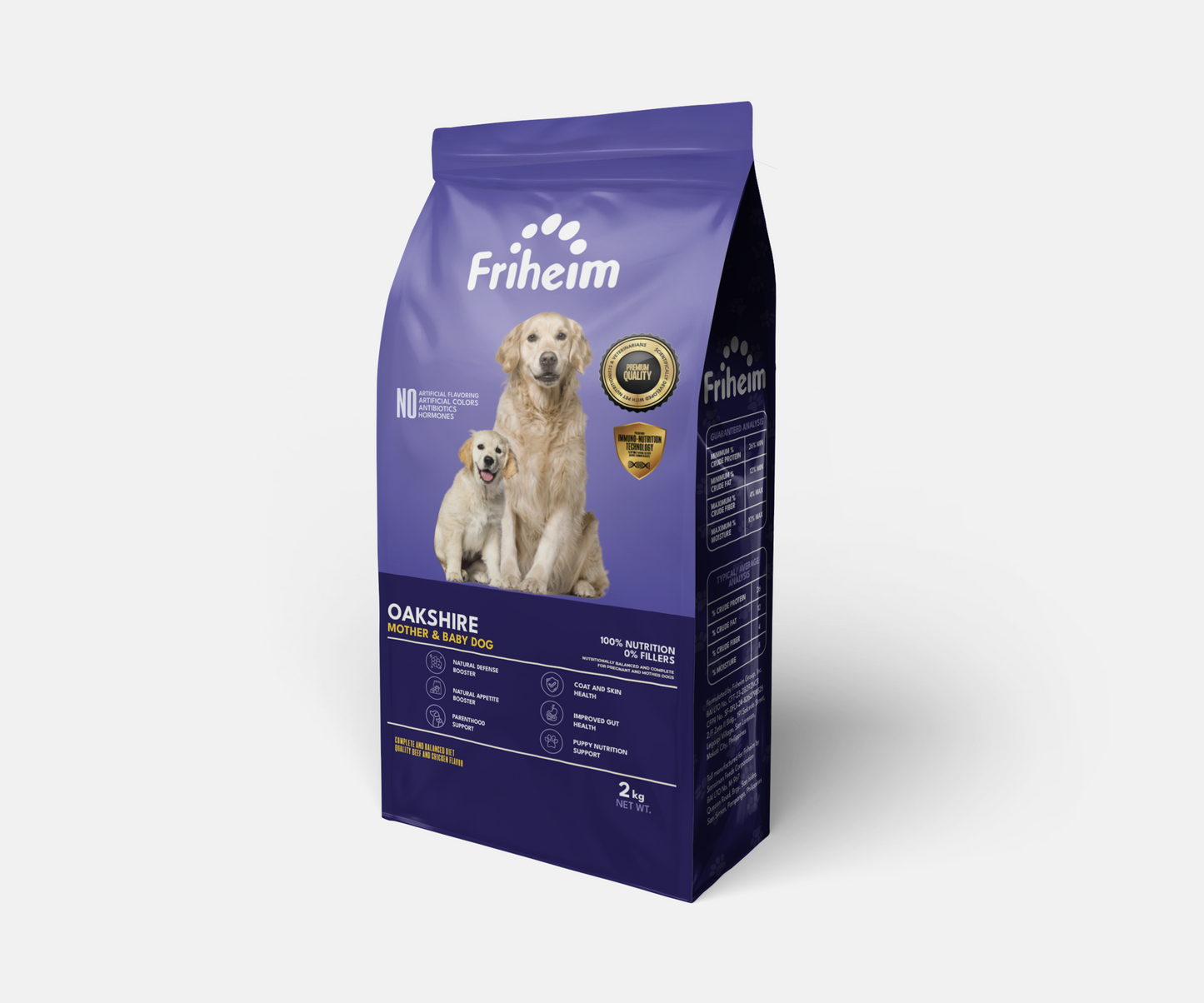 Oakshire Mother & Baby Dog (2kg)