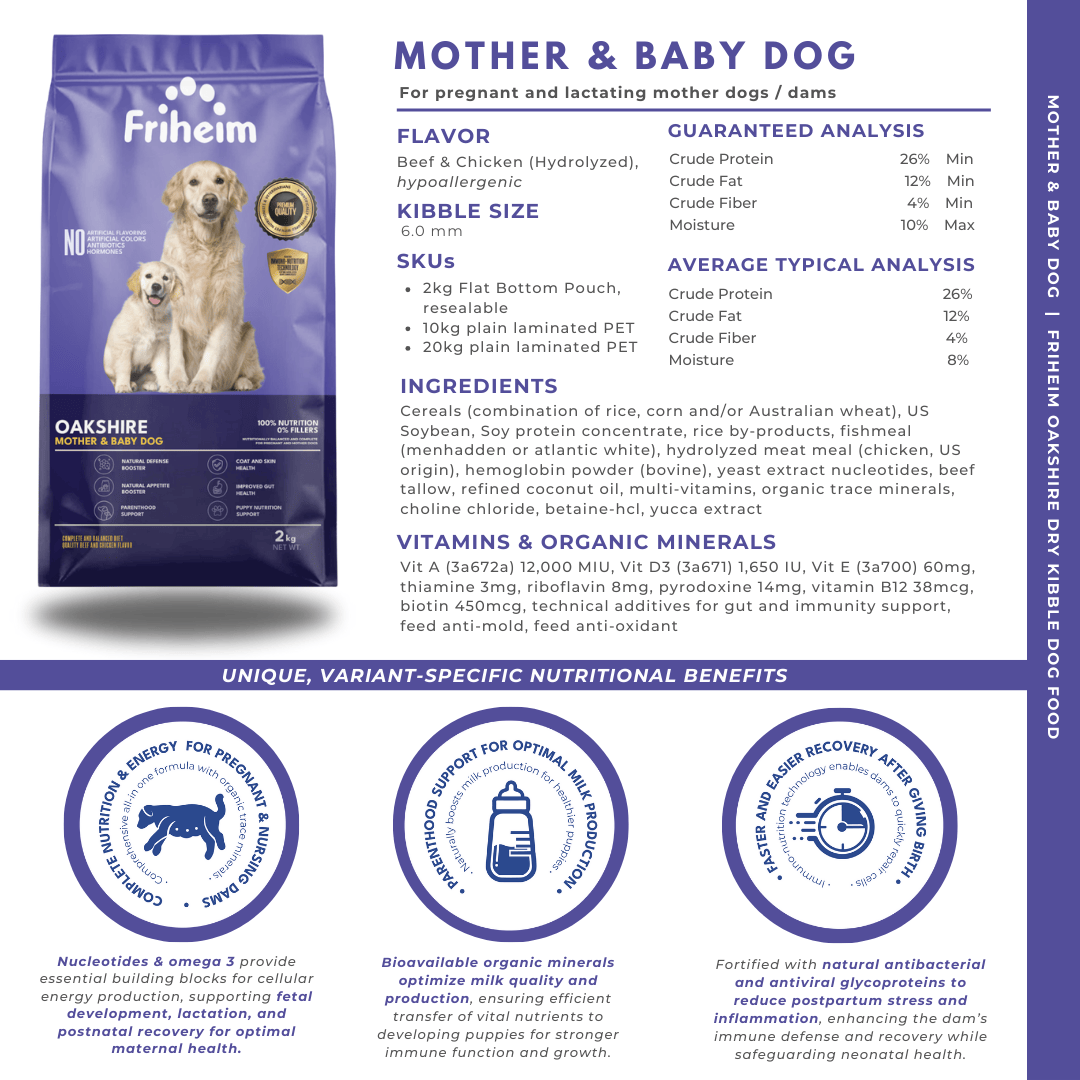 Oakshire Mother & Baby Dog (2kg)
